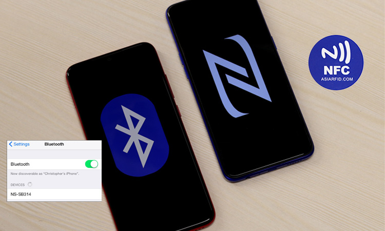 Bluetooth против NFC