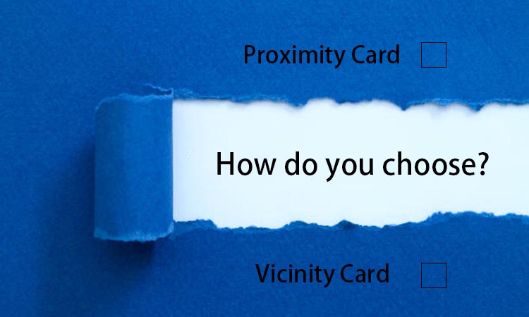 Optionen für Proximity Card und Vicinity Card