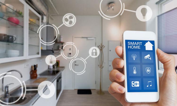 Smart-Home-IoT-Anwendungen ermöglichen es Menschen, Geräte über Apps zu steuern