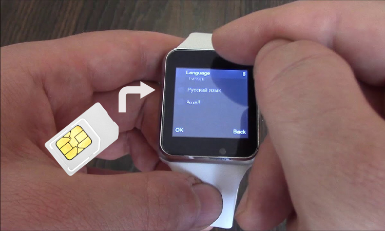 Dopo aver inserito la scheda SIM dello smartwatch nell'orologio, è necessario configurarlo