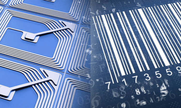 Barcodes vs. RFID-Etiketten