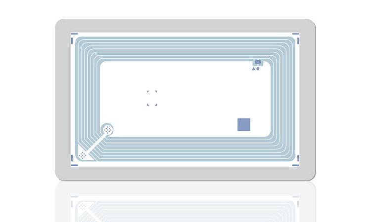 RFID tag internal structure display