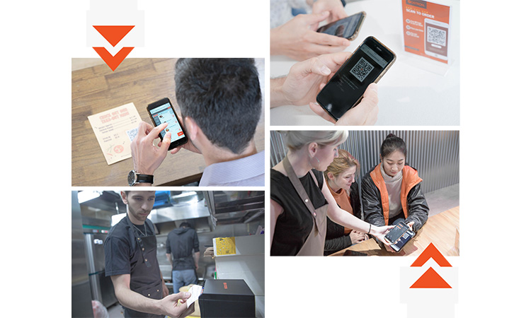 Consumers can place orders quickly and accurately through food RFID