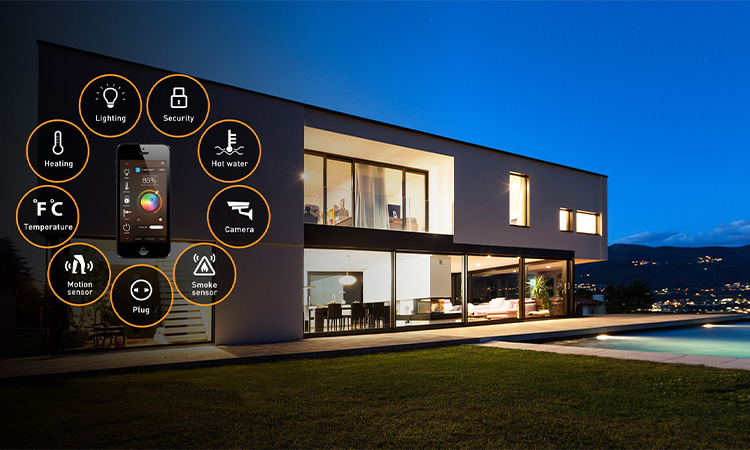 You can get the most suitable home automation ideal life through smart phone control