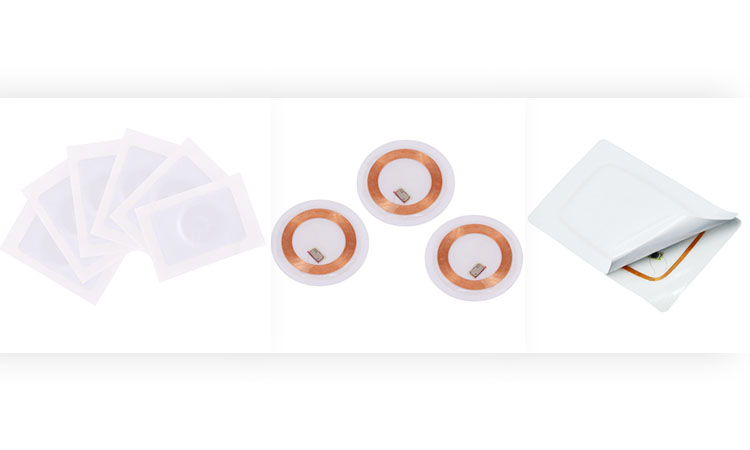 Various types of RFID tags