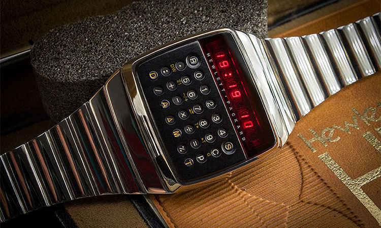 Les montres Calculator marquent l'histoire de la technologie portable dans les années 70 et 80