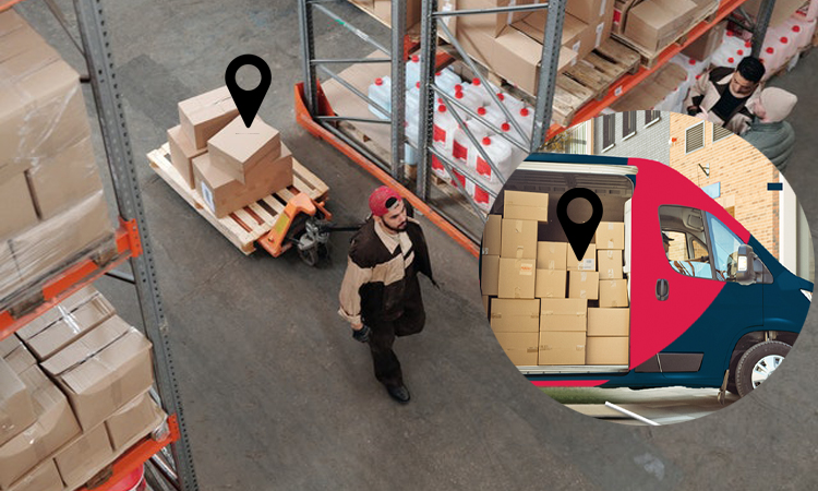 Employees can track and locate goods through the Internet of Things in business