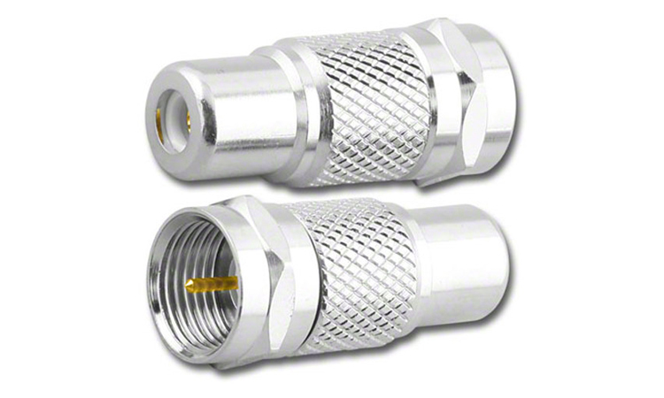 RCA coaxial connector with waterproof structure