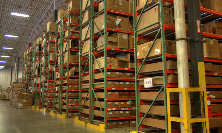 Pallet rack is a simple and convenient warehouse storage rack