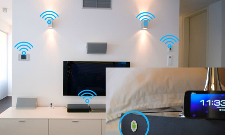 NFC allows you to use an NFC tag to turn off your phone's Wifi at home