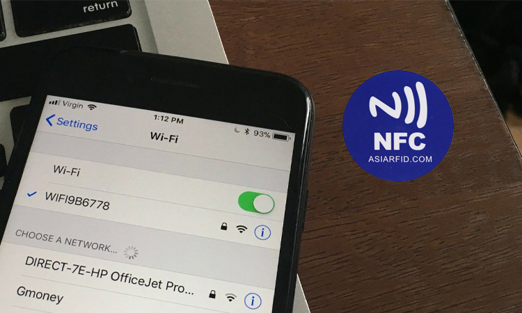 Quickly connect to WiFi using NFC tags