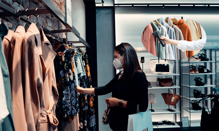 Employees can help customers find their favorite clothes through RFID tags