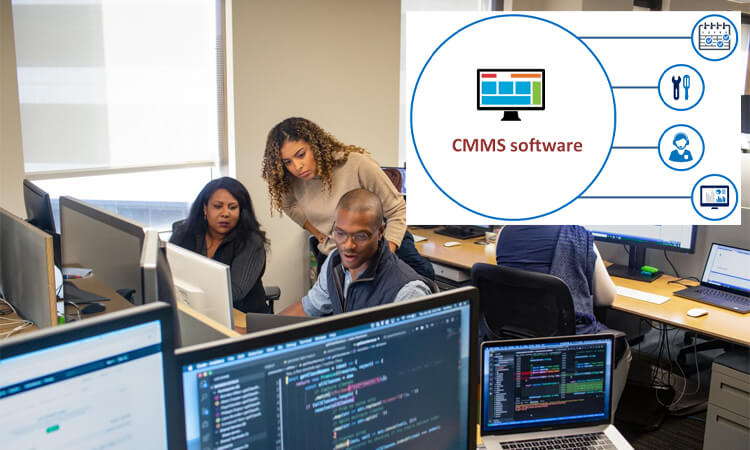 Они используют программное обеспечение CMMS для просмотра и ведения инвентаризации активов предприятия.