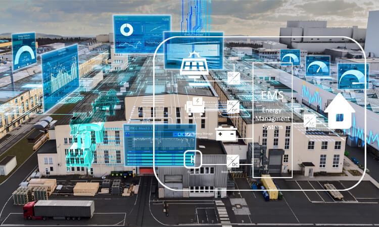 EMS is an intelligent building management system that monitors and responds to energy in real time