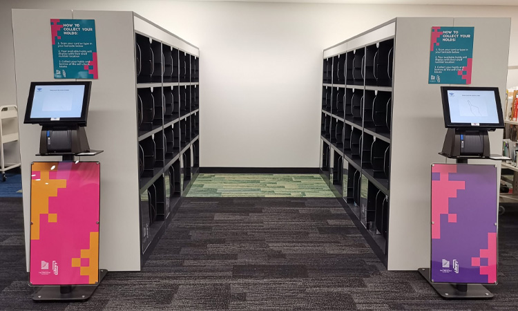 Novel RFID Smart  library Shelves