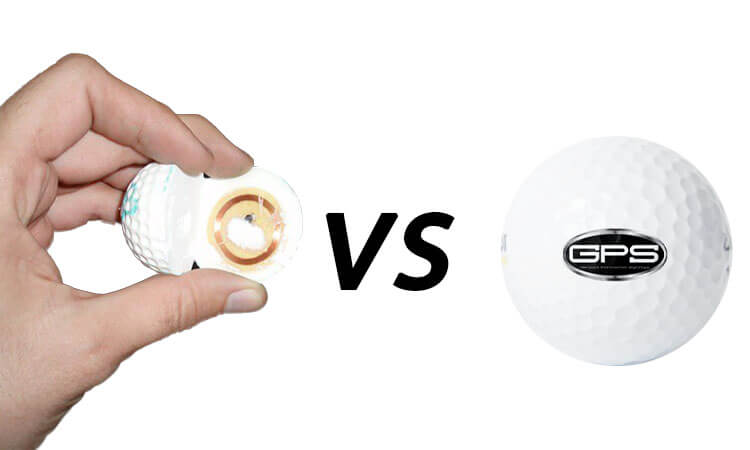 The difference between golf balls with GPS and RFID golf balls