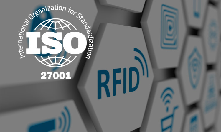 RFID symbols certified by the International Organization for Standardization (ISO)