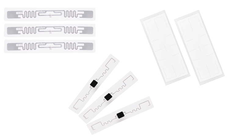 Different types of RFID labels
