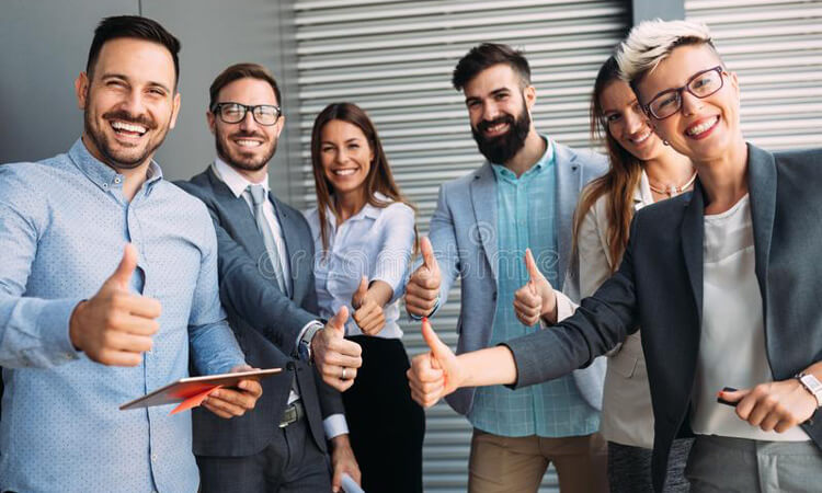 Les employés ont exprimé leur satisfaction quant à l'utilisation de la bureautique intelligente