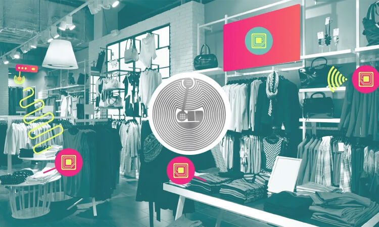 These small RFID tags are common in apparel retail stores