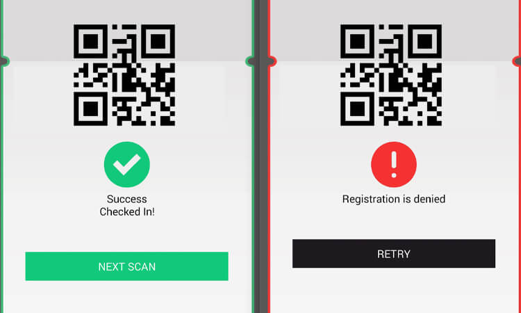 The QR code test helps to ensure that the qr codes used are working properly