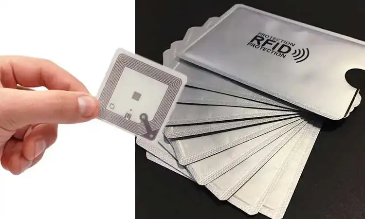 Вы можете купить эти материалы для блокировки RFID, которые могут блокировать сигналы RFID