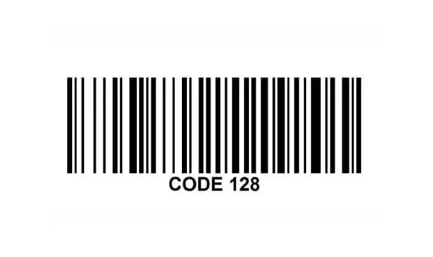 символика штрих-кода code 128