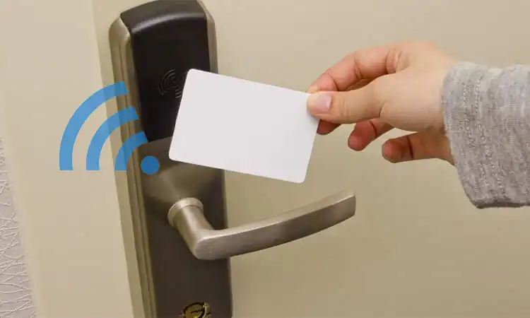 Key card locks mainly use cards to unlock access control