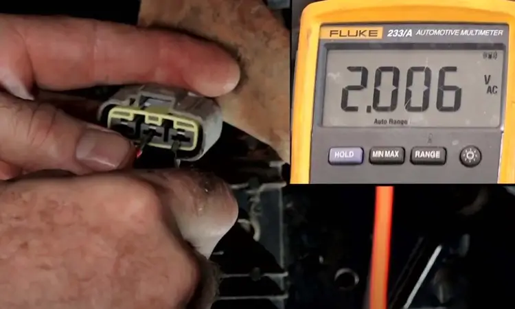 how to test 3 wire crank sensor with multimeter