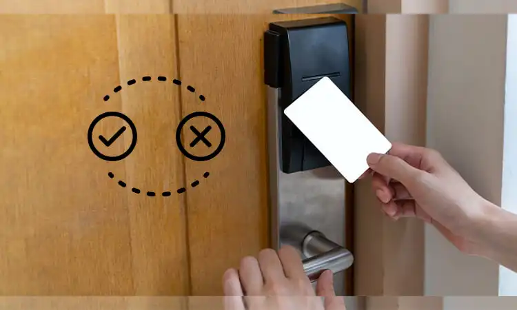 Advantages and disadvantages of using key card door locks
