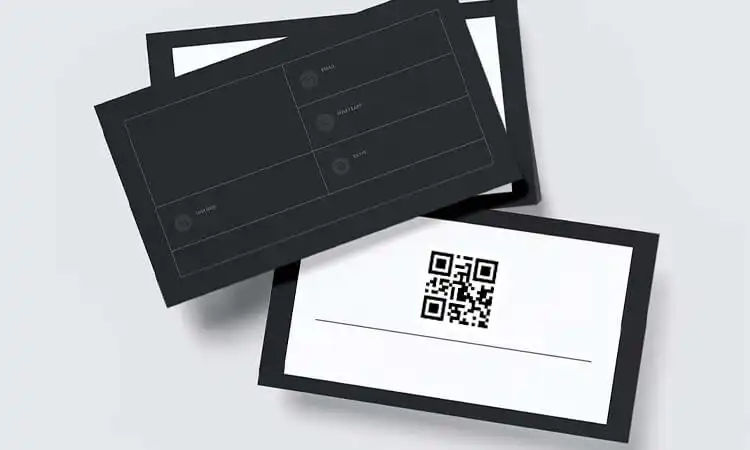 qr codes in marketing can be used to make your own business cards