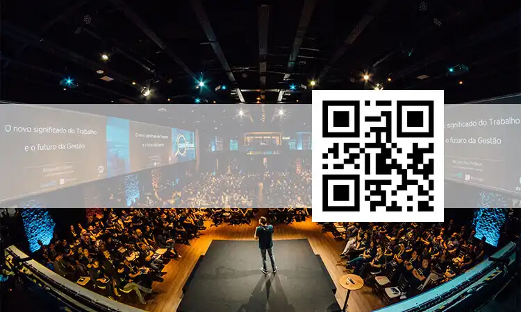 qr codes in marketing can be used to provide event schedules or exclusive content to attendees