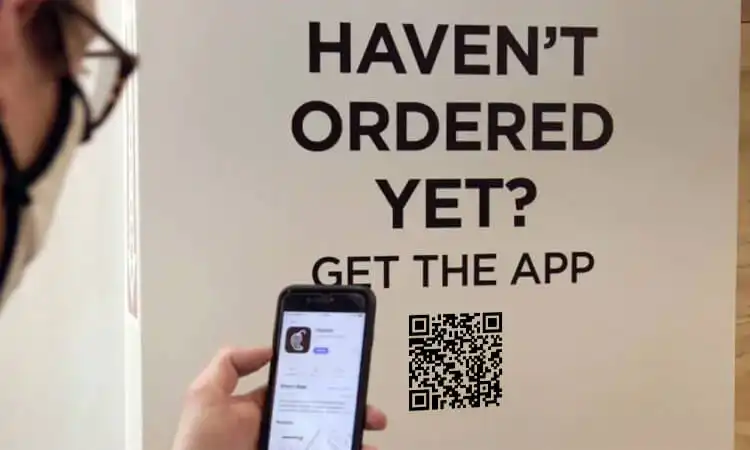 QR-Code für App-Stores