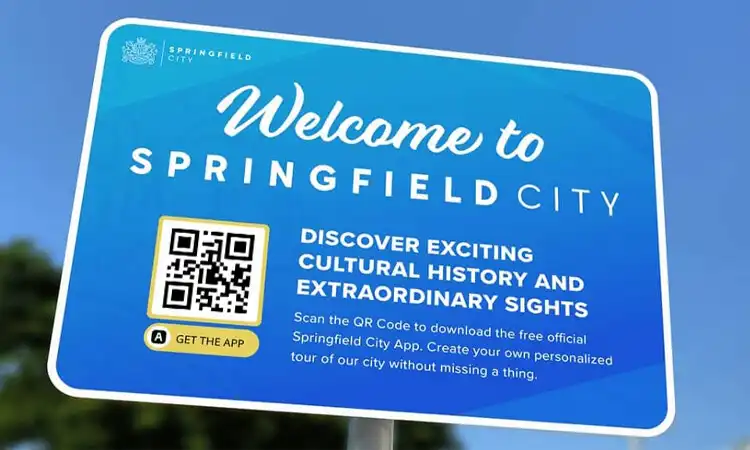 Cities are creating interactive, one stop information hubs by using QR codes on street signs