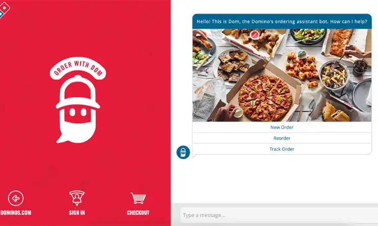 Domino's nutzt die Chatbot-Technologie, um ein besseres Kundenerlebnis zu bieten
