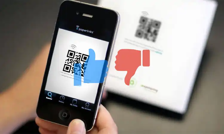 The pros and cons of QR code verification